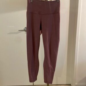 90 degree full length light purple leggings